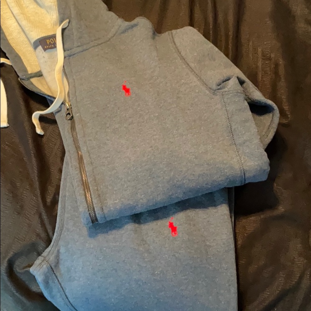 EUC Polo sweatsuit (L)